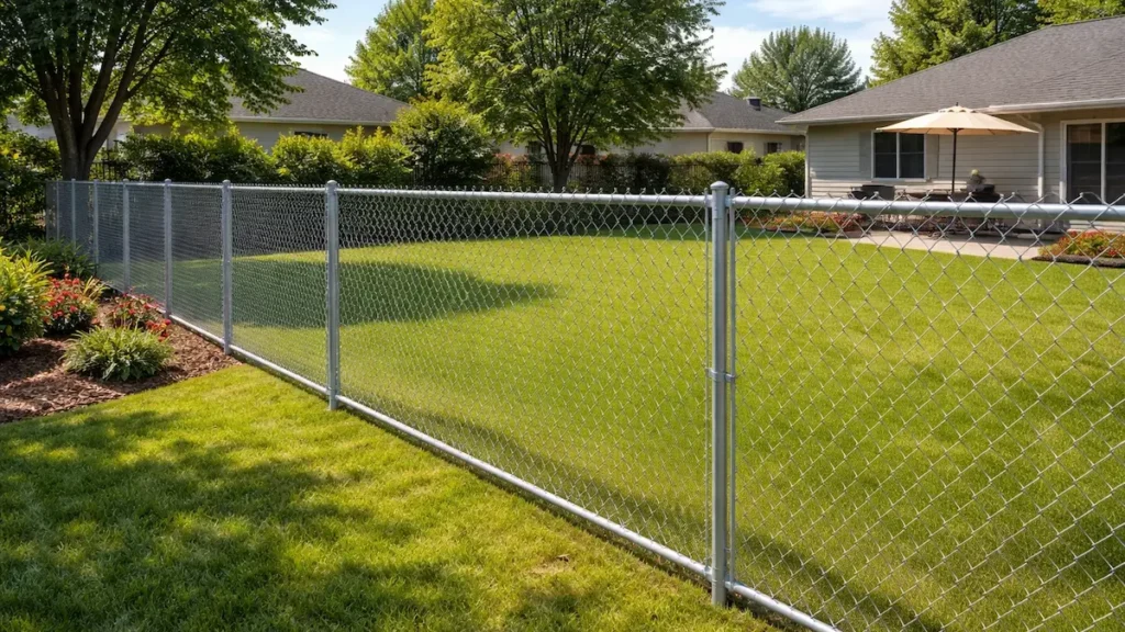 Chain link fence commercial Houston