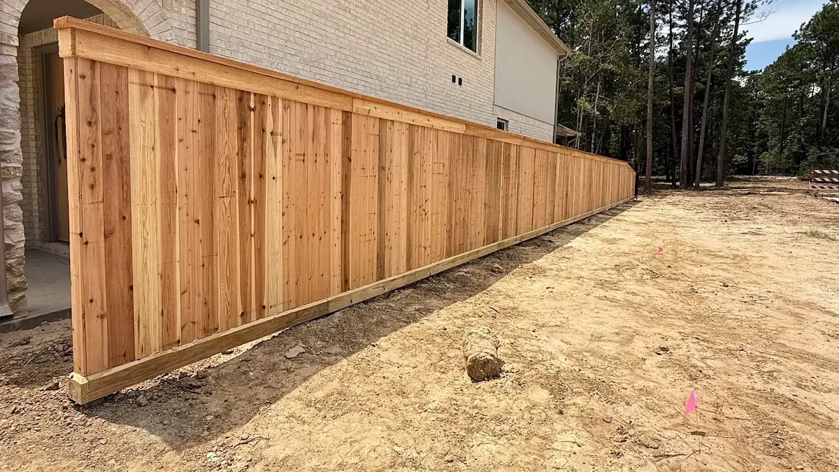 Wooden fence builder near me Houston